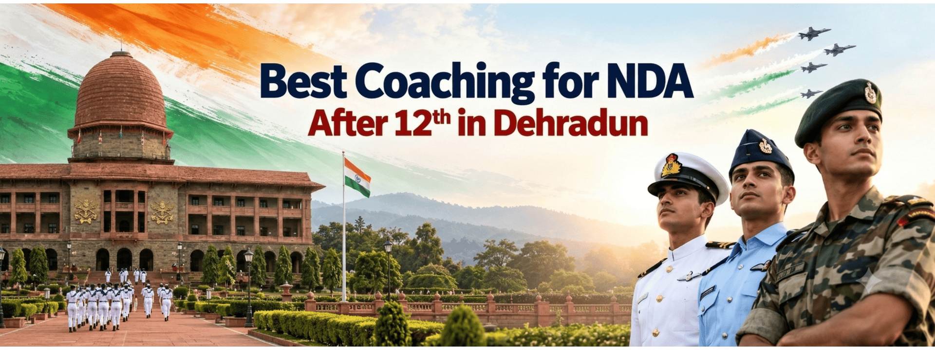 NDA Coaching After 12th in Dehradun at Brigadier Defence Academy